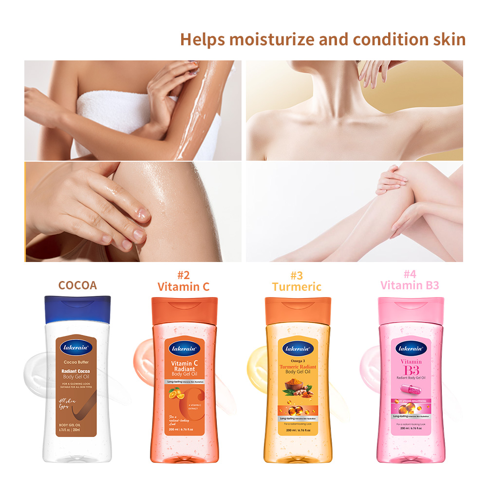 Skincare Glow - Olio Gel Corpo Illuminante alla Vitamina