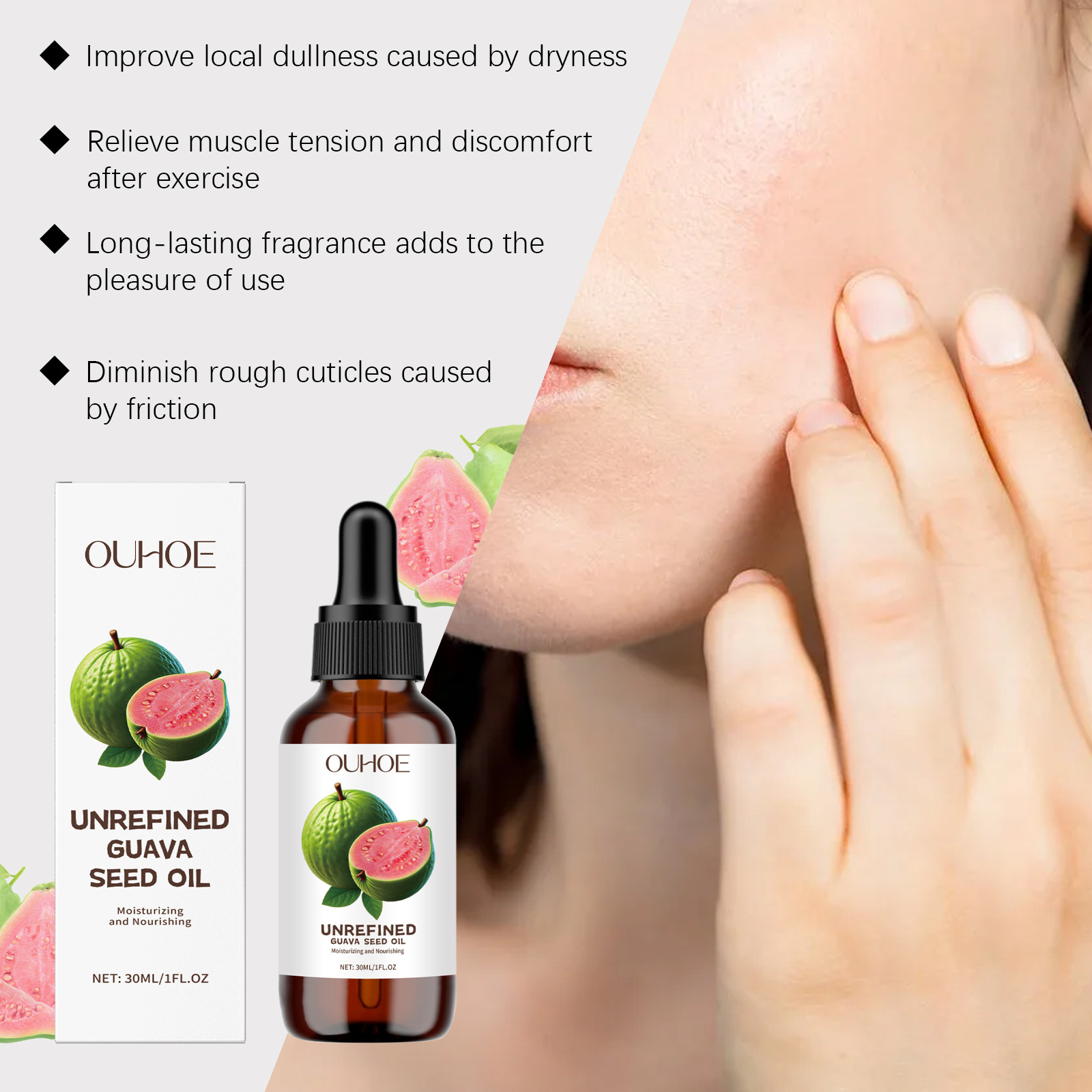 Olio naturale di semi di guava - Skincare Glow recensione e prezzo