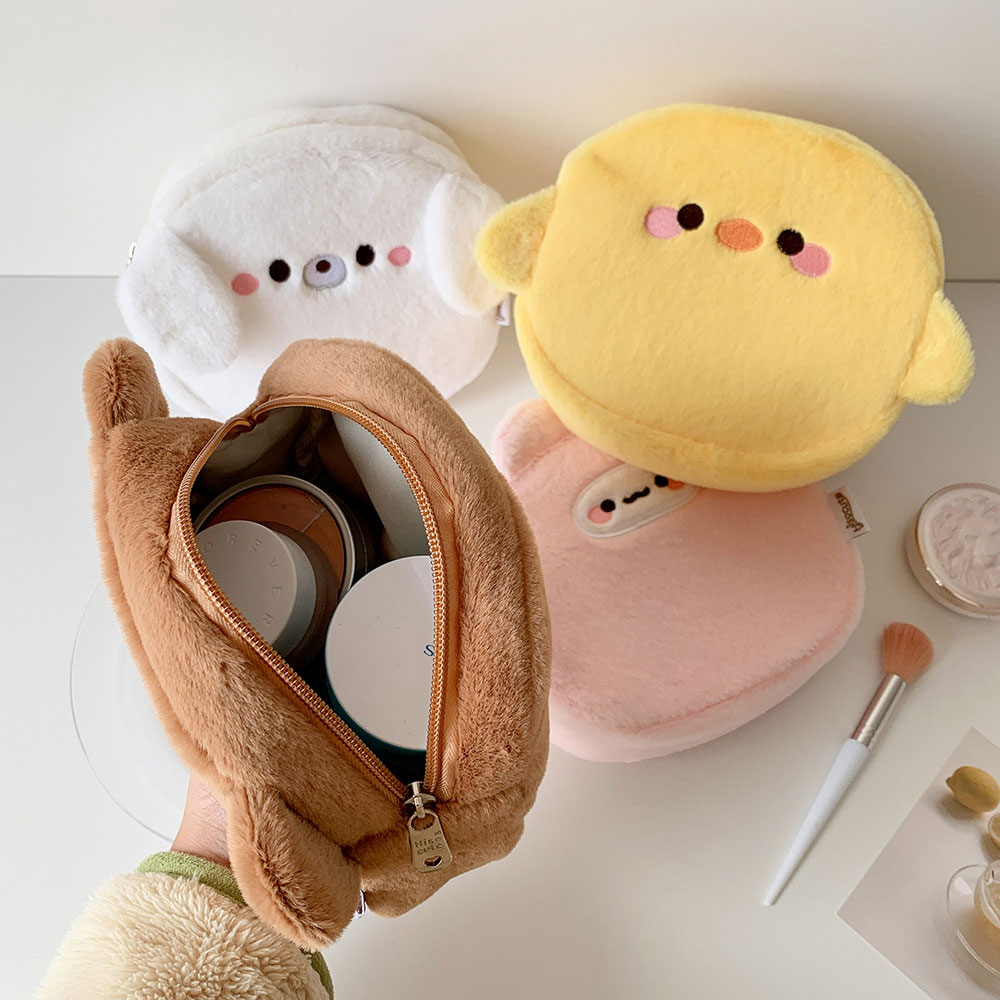 Borsa per il Trucco in Peluche - Skincare Animate recensione e prezzo