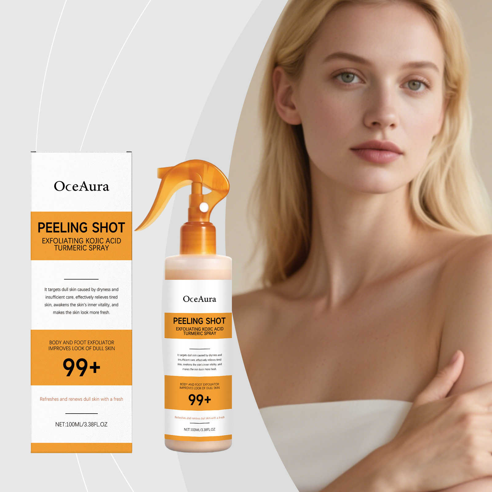 Spray all'Acido Kojico e Curcu - Skincare Glow recensione e prezzo