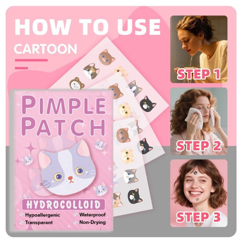 600 pz Cartoon Acne Patch Rimo - Skincare Animate recensione e prezzo